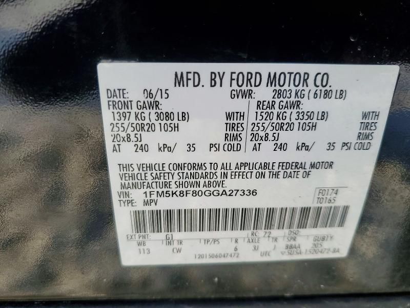 2016 Ford Explorer Limited