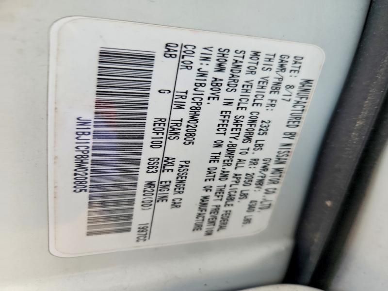 2017 Nissan Rogue Sport s