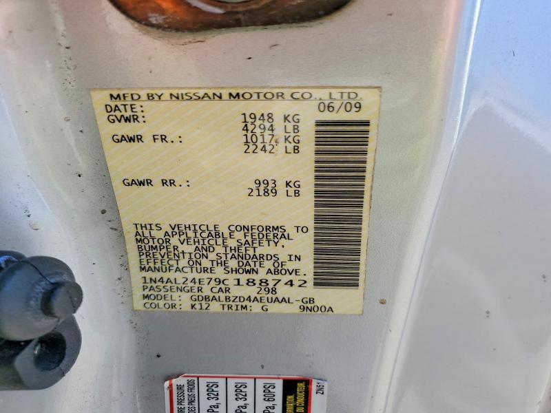 2009 Nissan Altima 2.5s