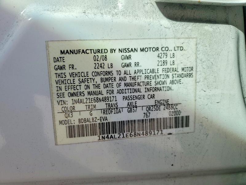 2008 Nissan Altima 2.5
