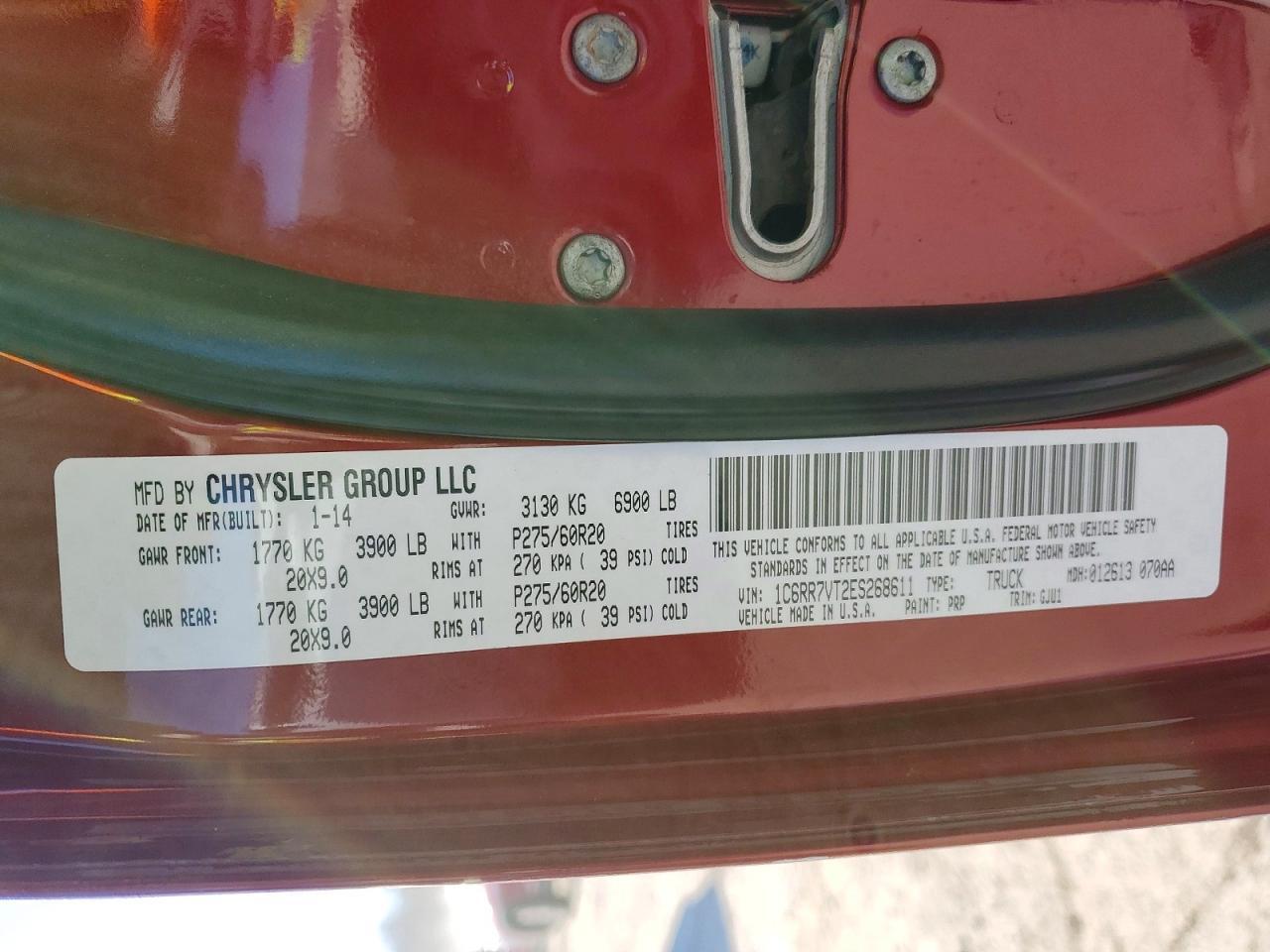 2014 Dodge 1500 Laramie