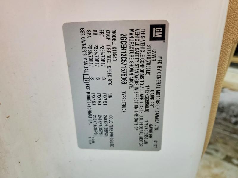 2007 Chevrolet Silverado K1500 Crew cab