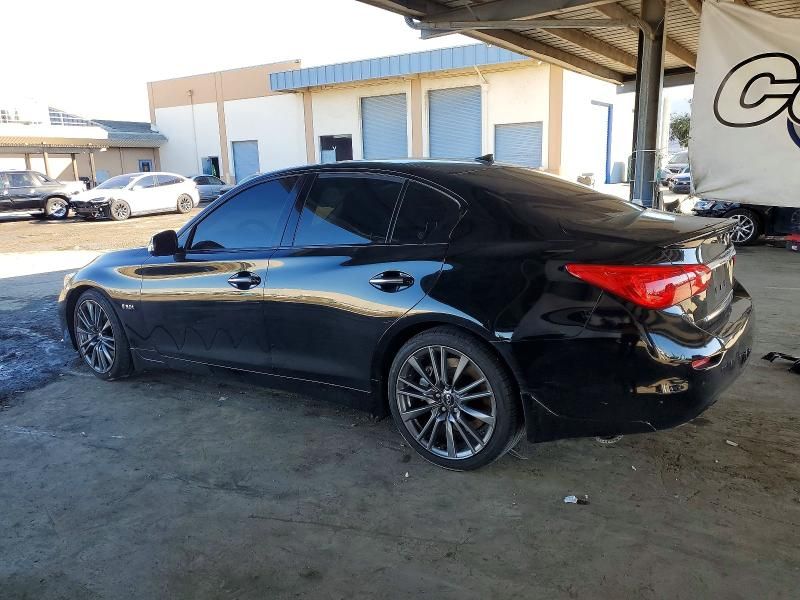 2016 Infiniti Q50 red Sport 400