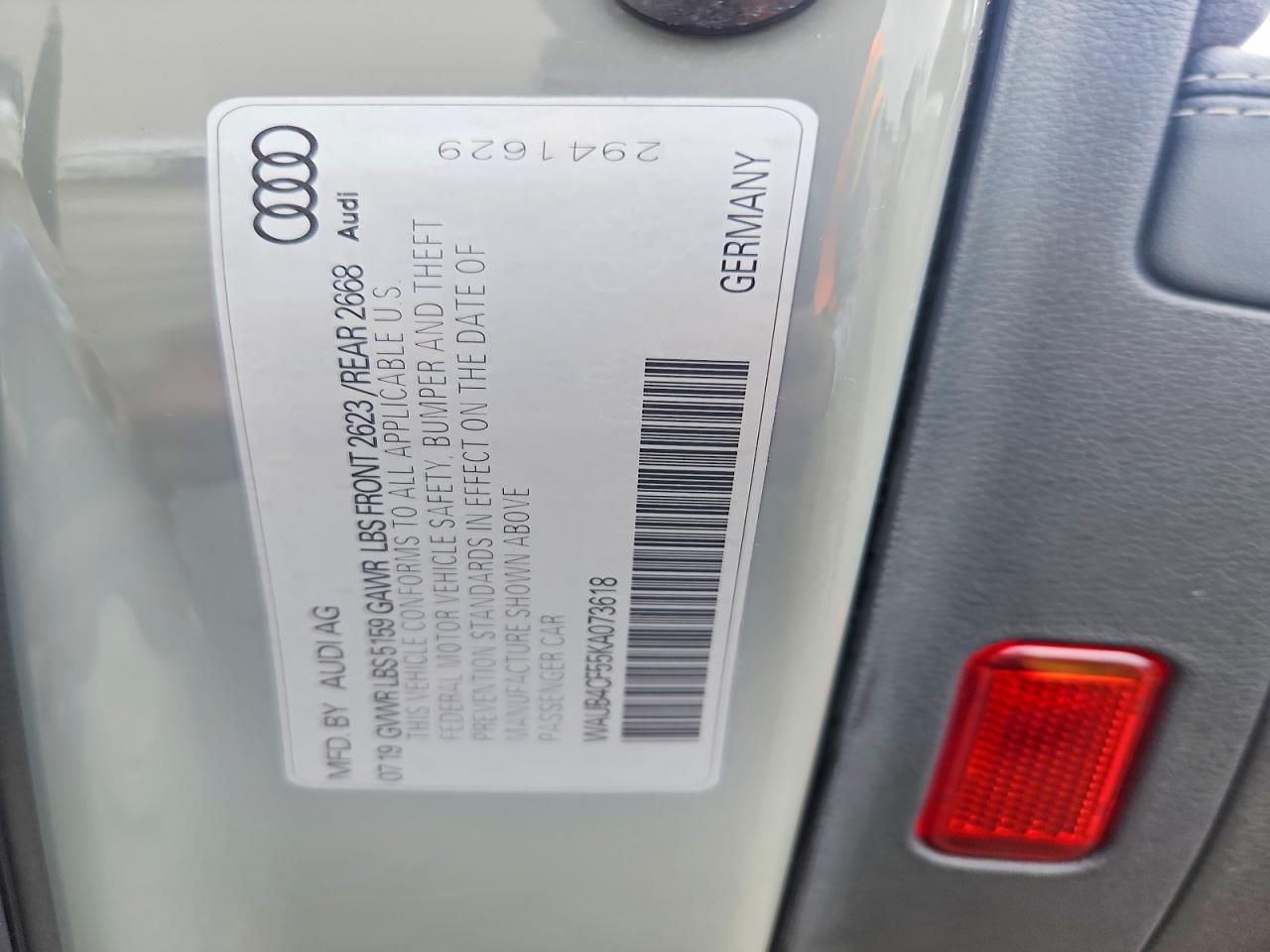 2019 Audi S5 Premium Plus