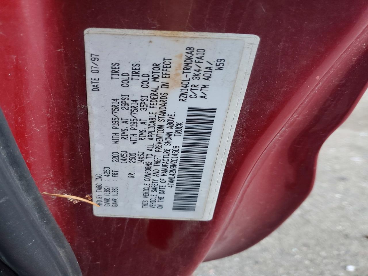 1998 Toyota Tacoma