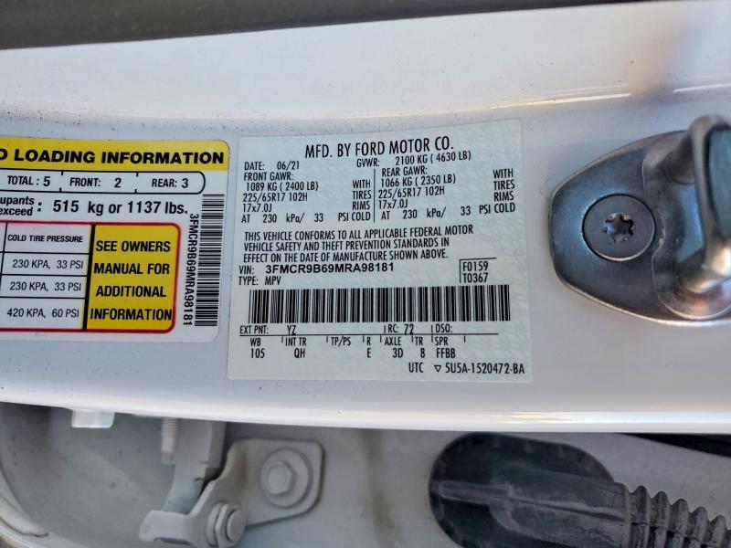 2021 Ford Bronco Sport big Bend