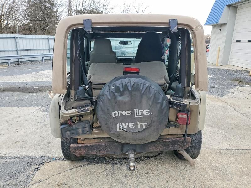 2004 Jeep Wrangler / tj Sport