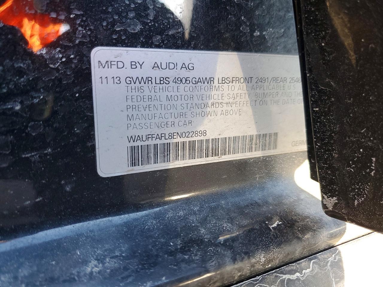 2014 Audi A4 Premium Plus