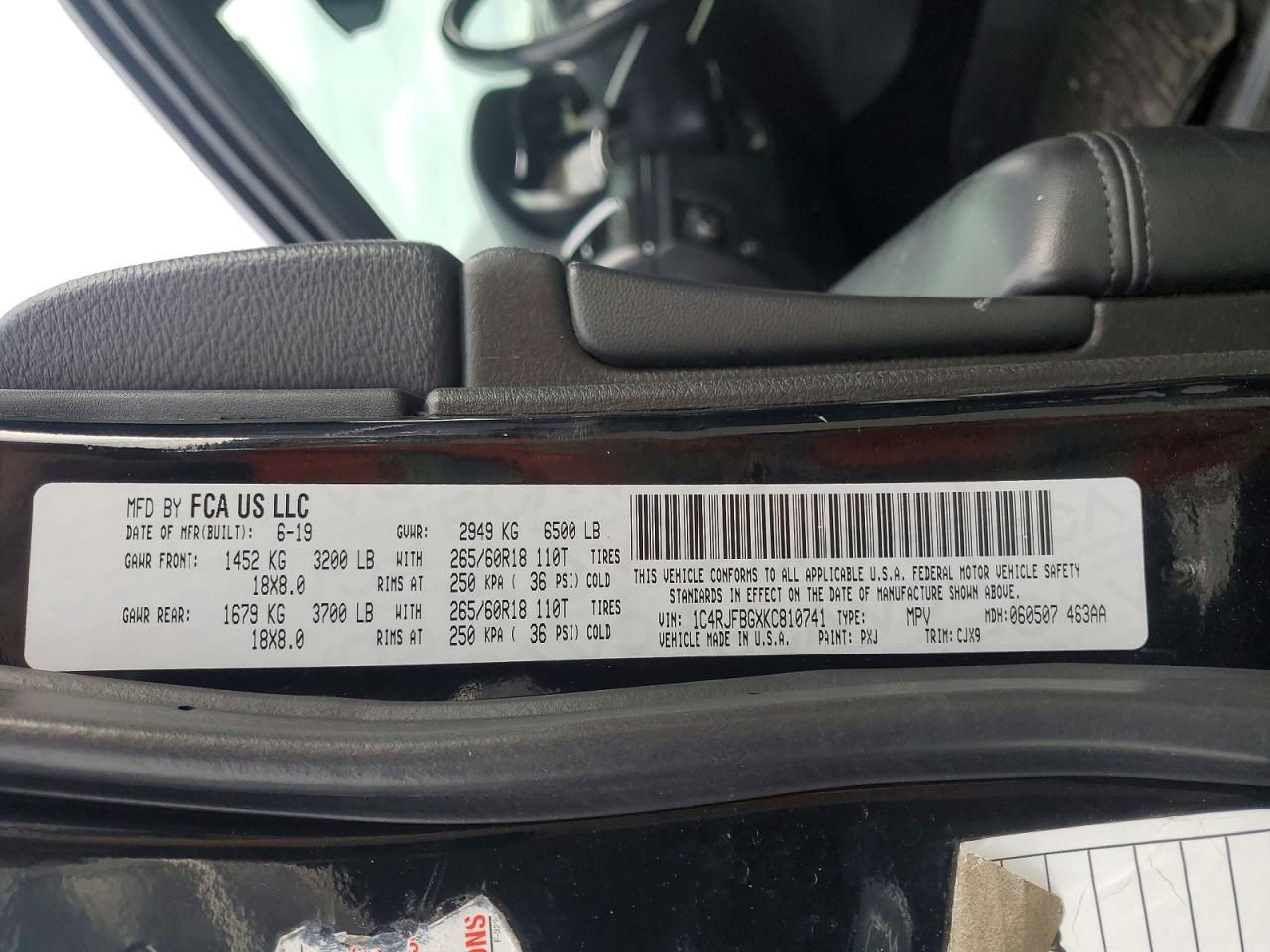 2019 Jeep Grand Cherokee Limited