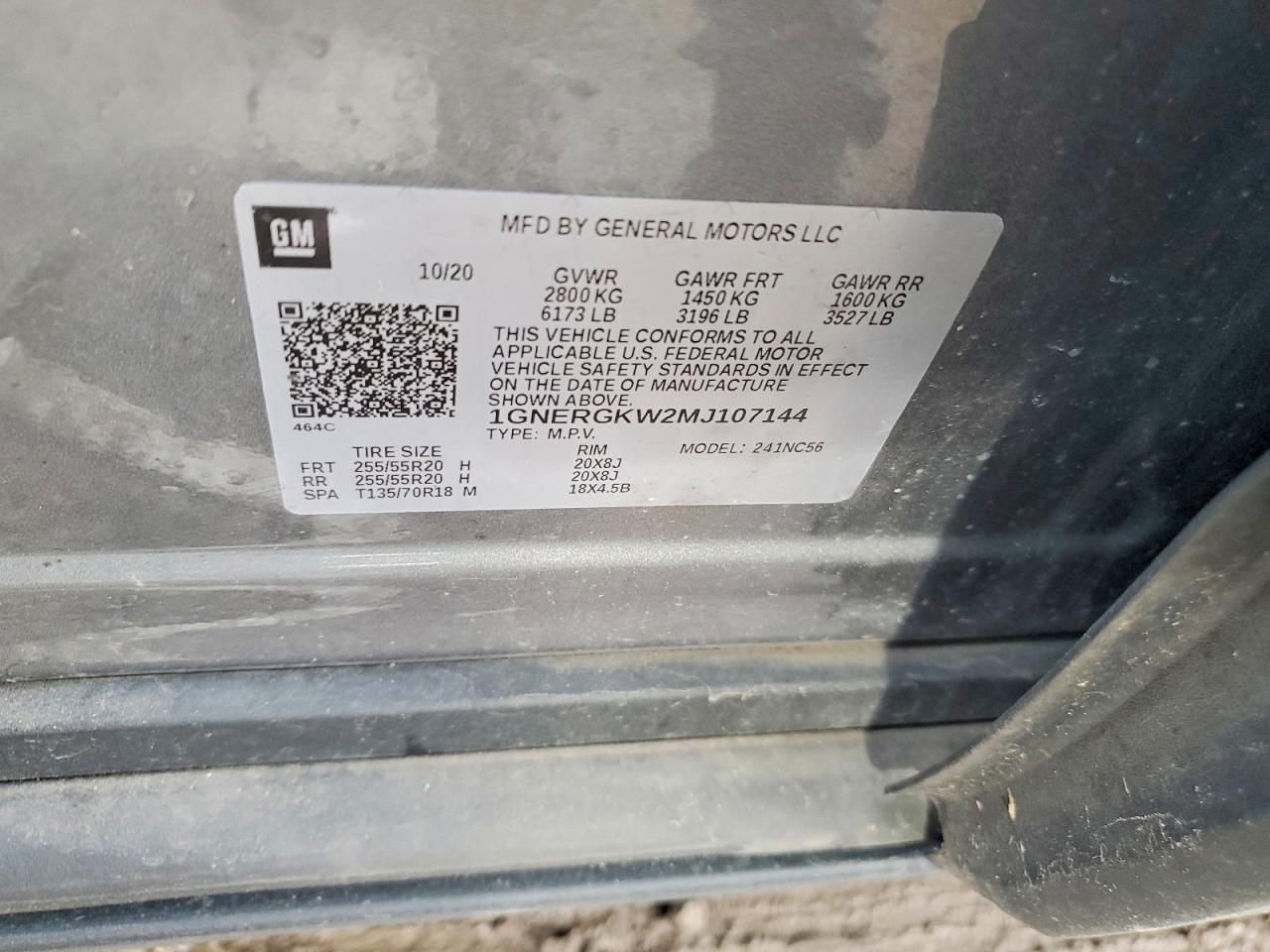 2021 Chevrolet Traverse lt