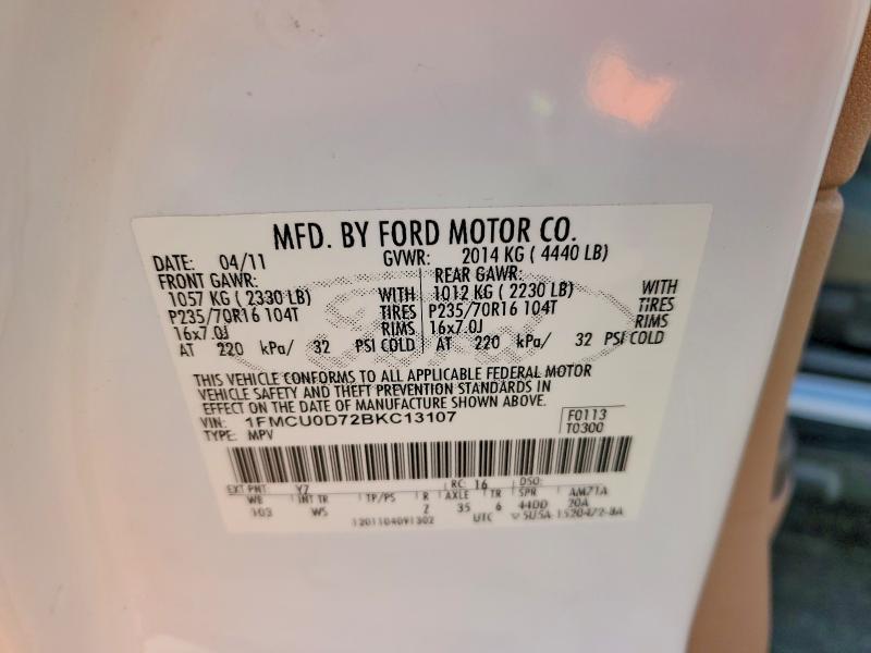 2011 Ford Escape xlt