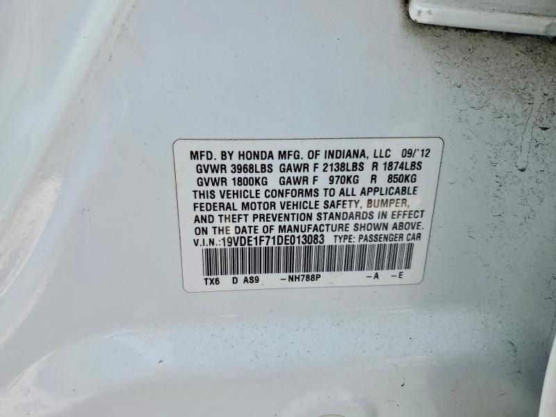 2013 Acura Ilx 20 Tech