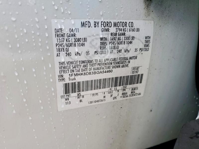 2011 Ford Explorer xlt