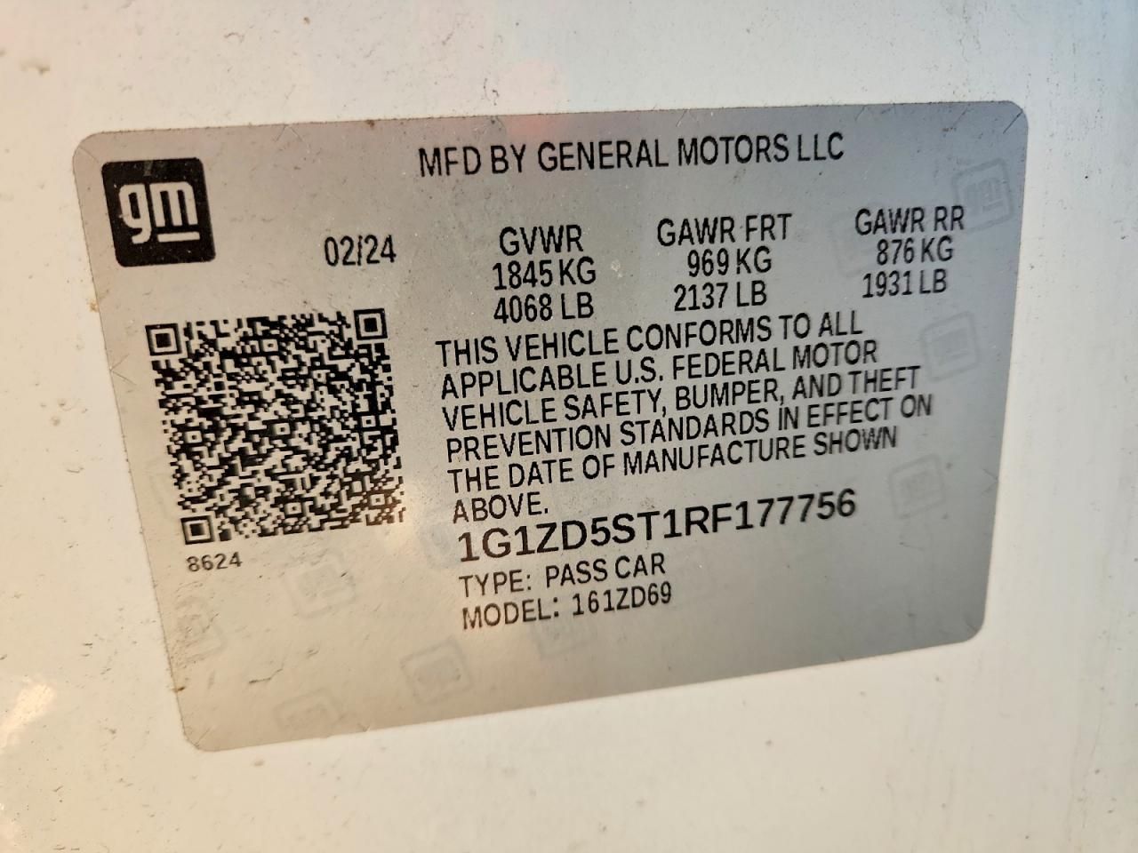 2024 Chevrolet Malibu lt