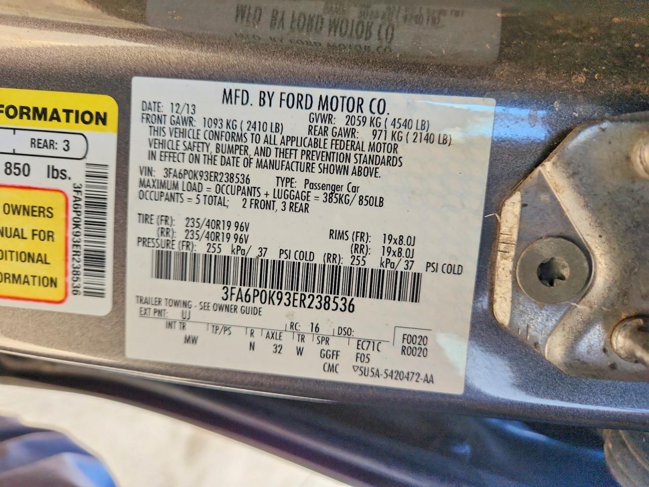 2014 Ford Fusion Titanium