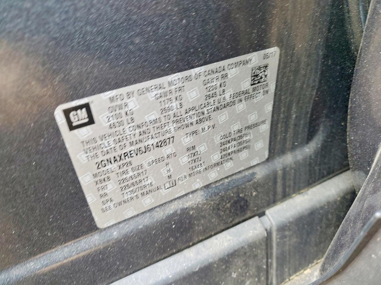 2018 Chevrolet Equinox ls