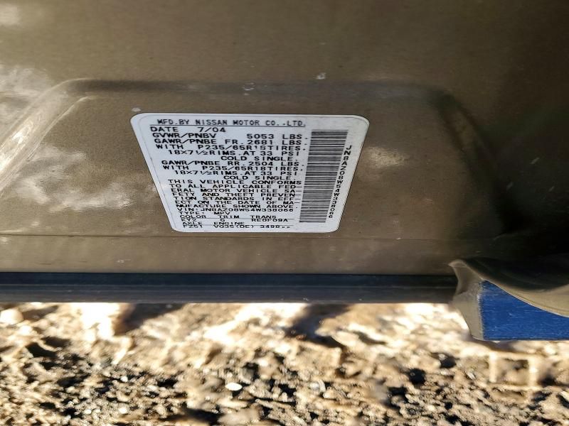 2004 Nissan Murano sl