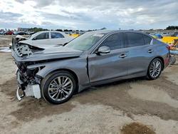Infiniti Vehiculos salvage en venta: 2024 Infiniti Q50 Luxe