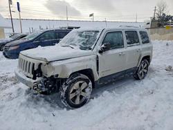 Jeep salvage cars for sale: 2017 Jeep Patriot Latitude