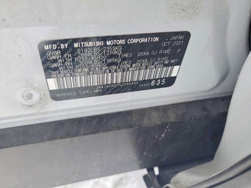 2022 Mitsubishi Outlander es