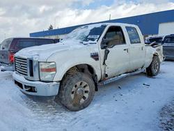 Salvage trucks for sale at Woodhaven, MI auction: 2010 Ford F250 Super Duty