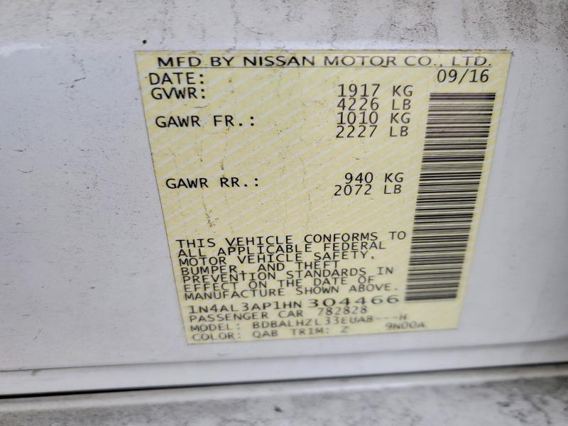 2017 Nissan Altima 2.5
