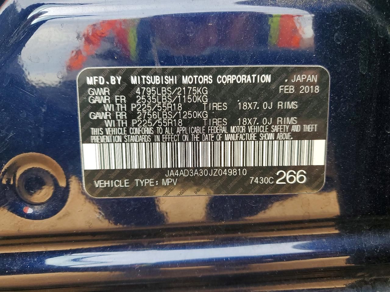 2018 Mitsubishi Outlander se