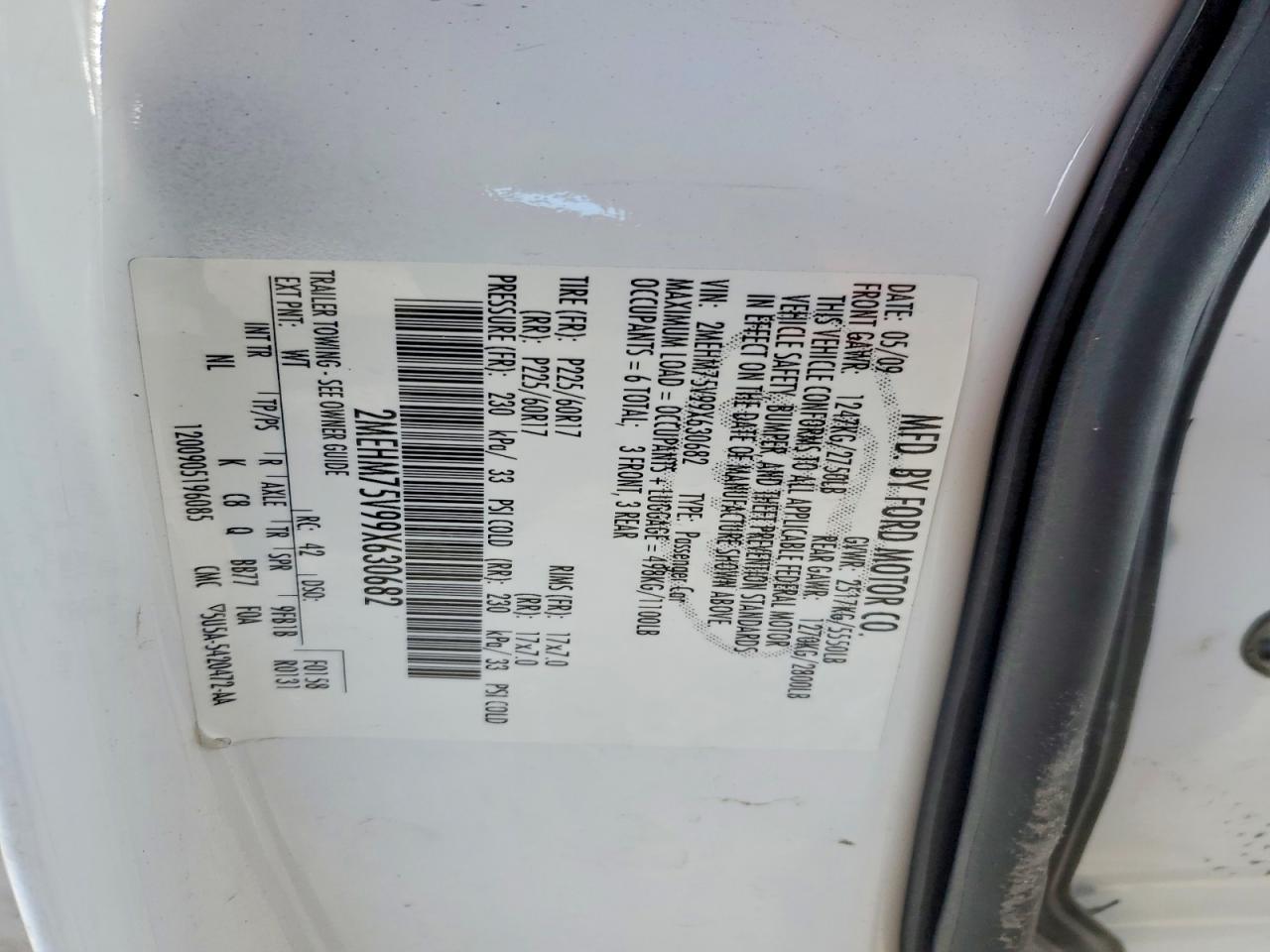 2009 Mercury Grand Marquis ls
