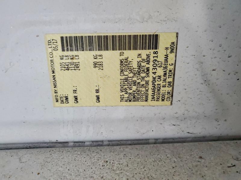 2017 Nissan Maxima 3.5s