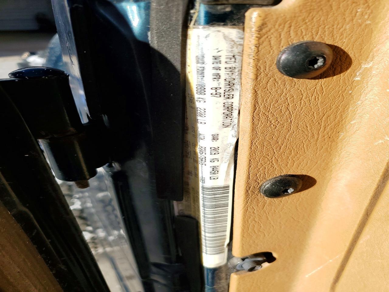 1998 Jeep Wrangler / tj Sport