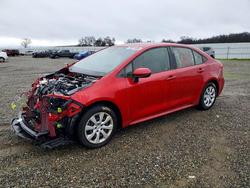 Salvage cars for sale from Copart Anderson, CA: 2021 Toyota Corolla le