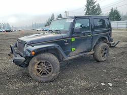 2016 Jeep Wrangler Sahara en venta en Spanaway, WA