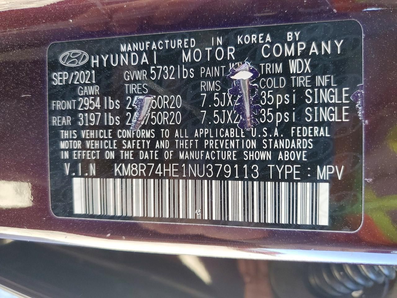2022 Hyundai Palisade Calligraphy