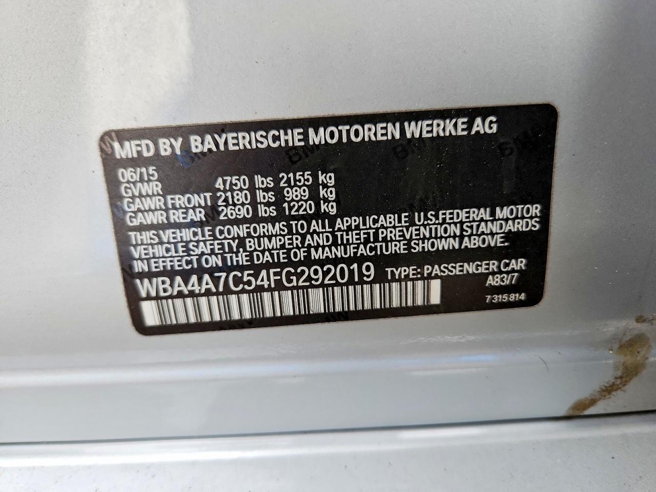 2015 BMW 428 xi Gran Coupe