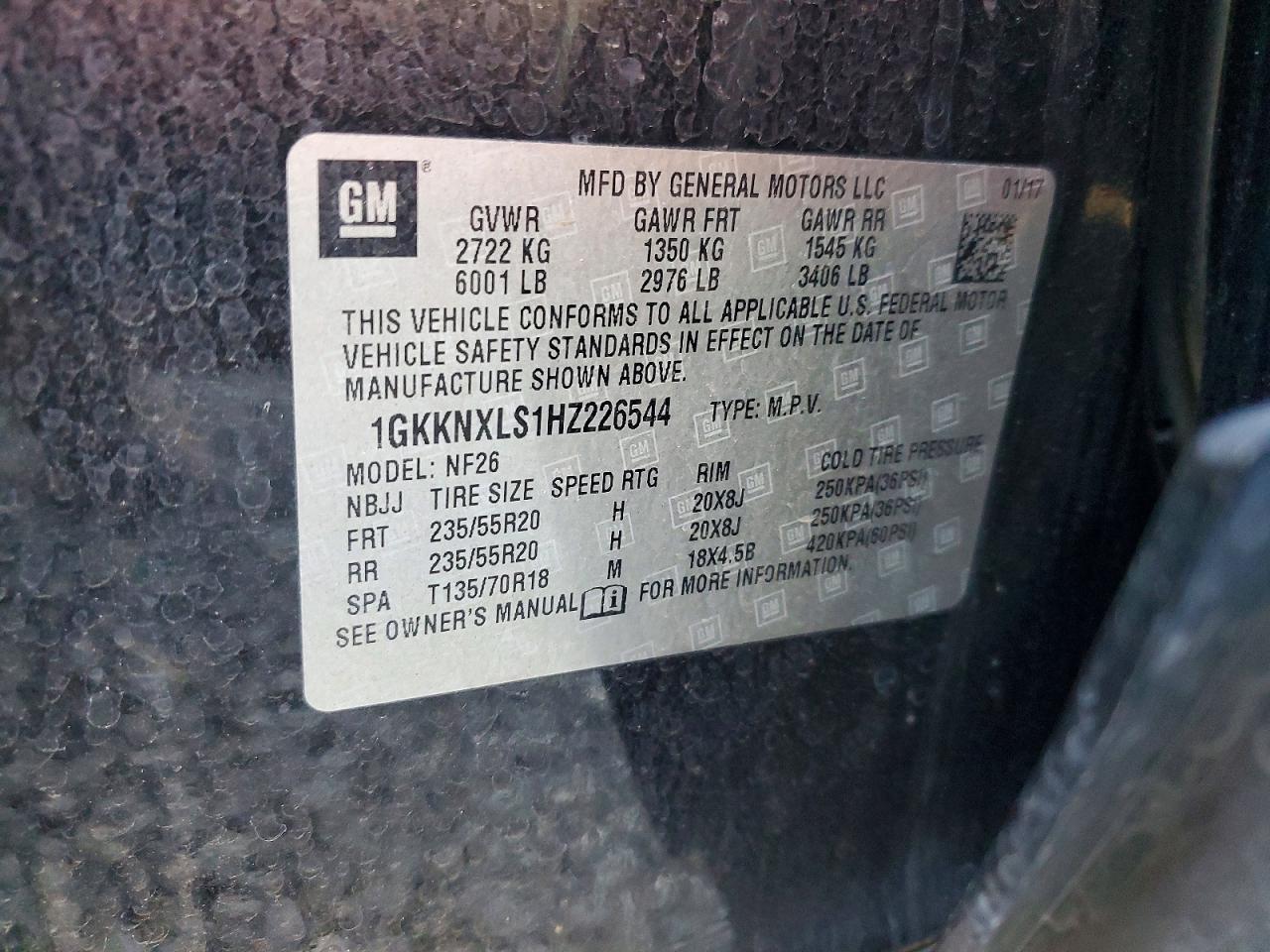 2017 GMC Acadia Denali