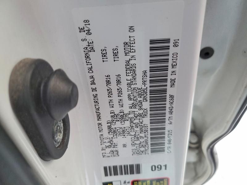 2018 Toyota Tacoma Double cab