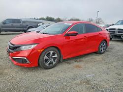 Honda Civic lx salvage cars for sale: 2020 Honda Civic lx