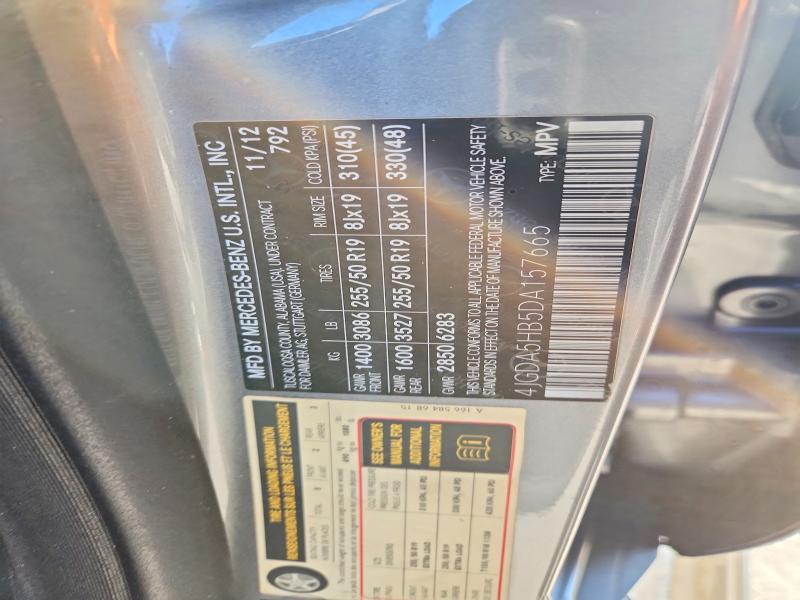 2013 Mercedes-Benz Ml 350 4matic