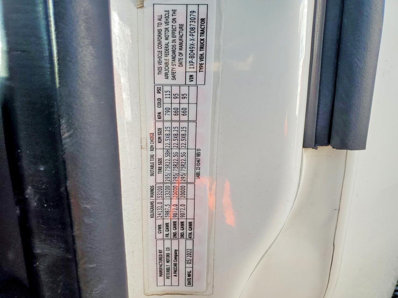 2023 Peterbilt 2023 Pntw 579-Semi Truck