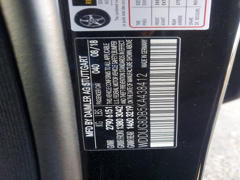 2019 Mercedes-Benz S 560