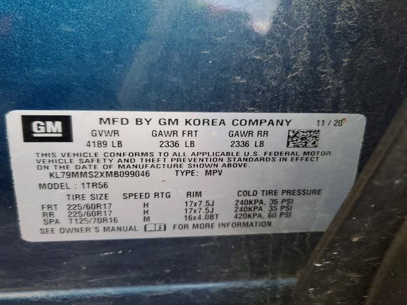 2021 Chevrolet Trailblazer ls