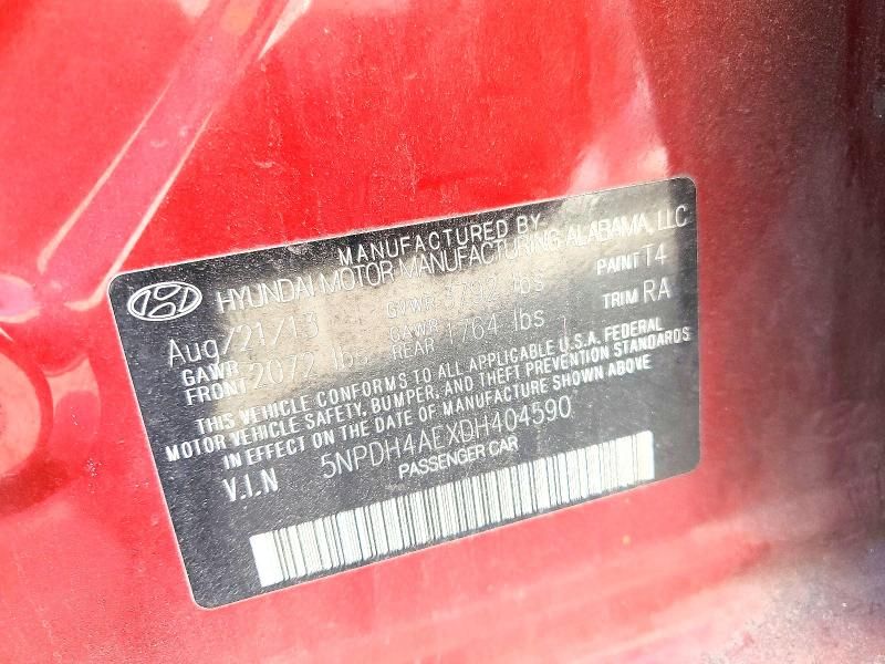 2013 Hyundai Elantra gls