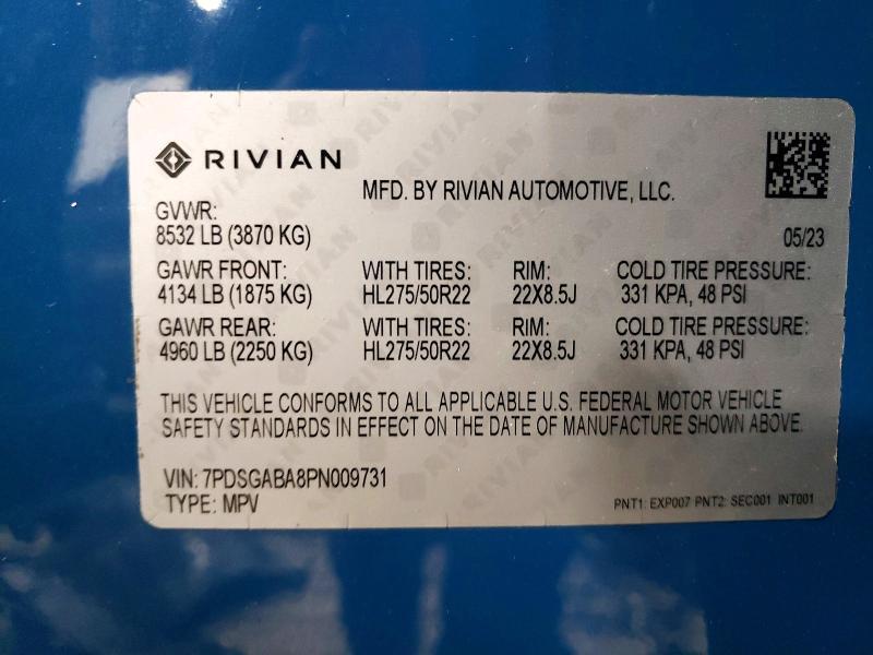 2023 Rivian R1S Adventure