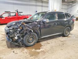 Mitsubishi Outlander Vehiculos salvage en venta: 2018 Mitsubishi Outlander se