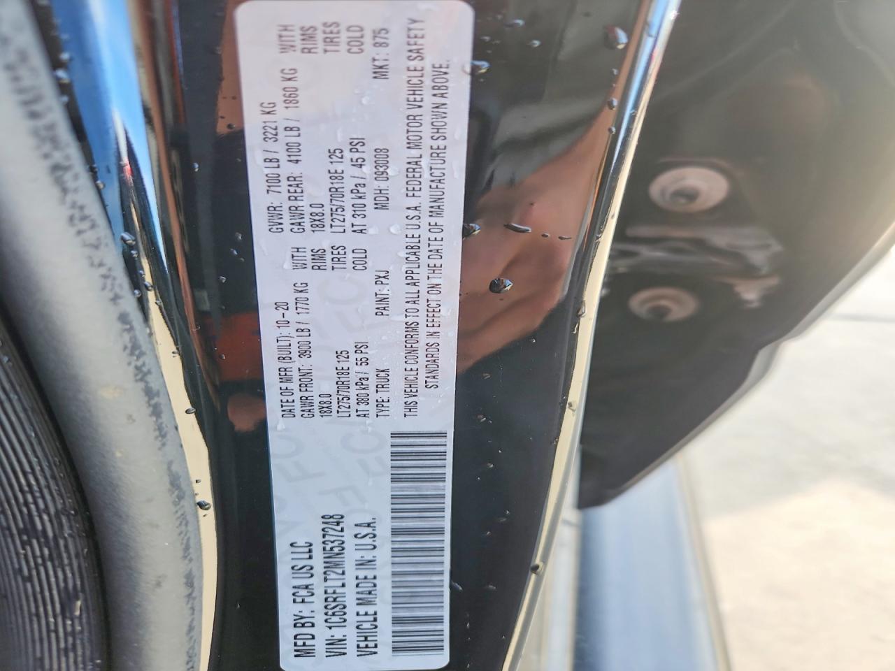 2021 Dodge RAM 1500 Rebel