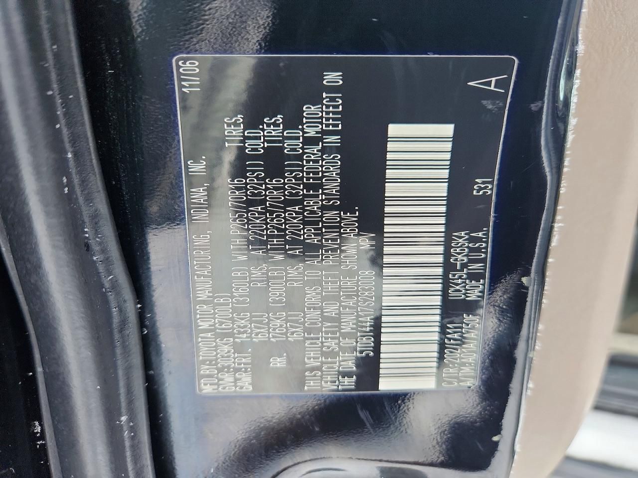 2007 Toyota Sequoia SR5