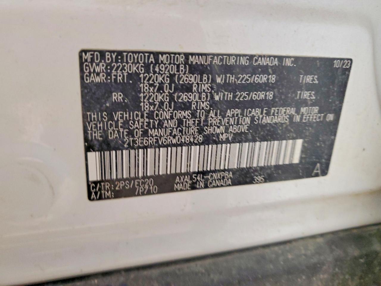 2024 Toyota Rav4 xse