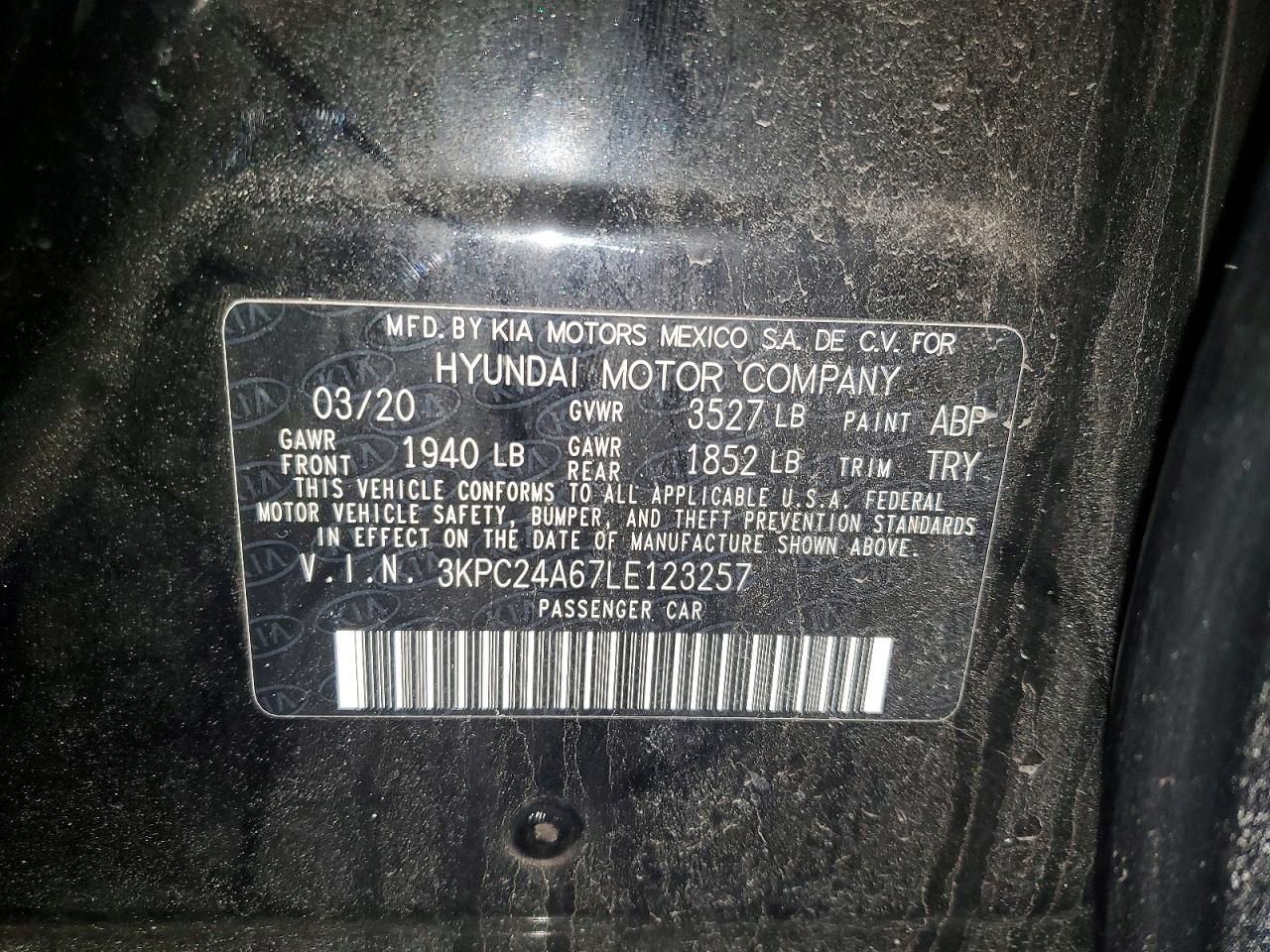 2020 Hyundai Accent se