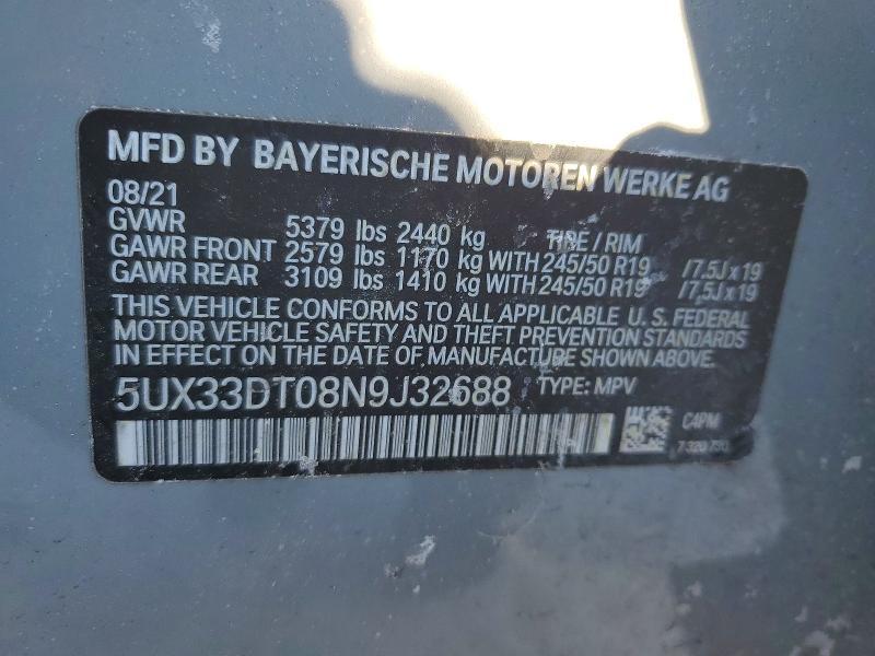 2022 BMW X4 Xdrive30i