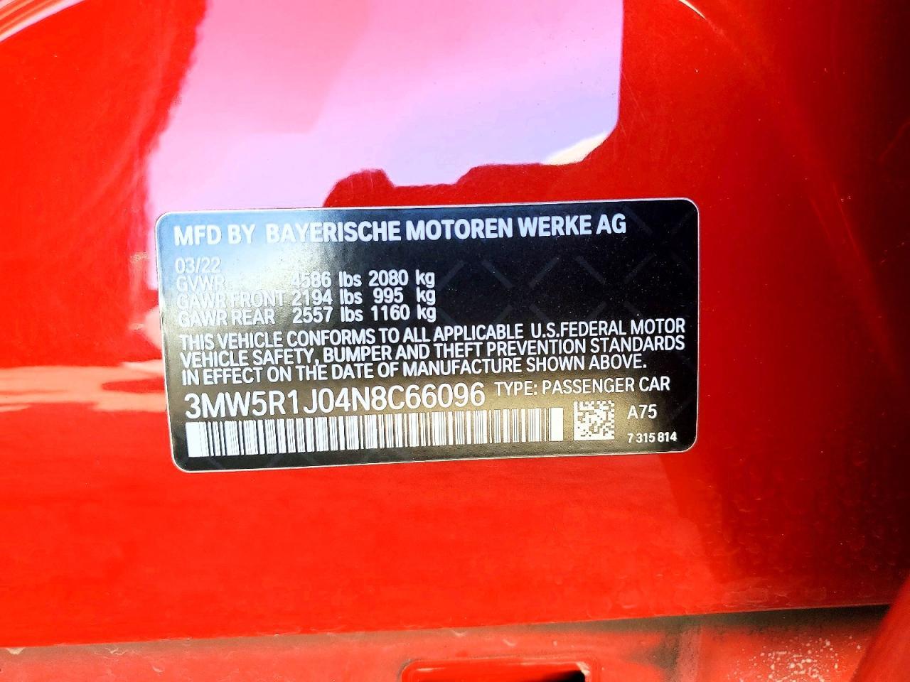 2022 BMW 330i